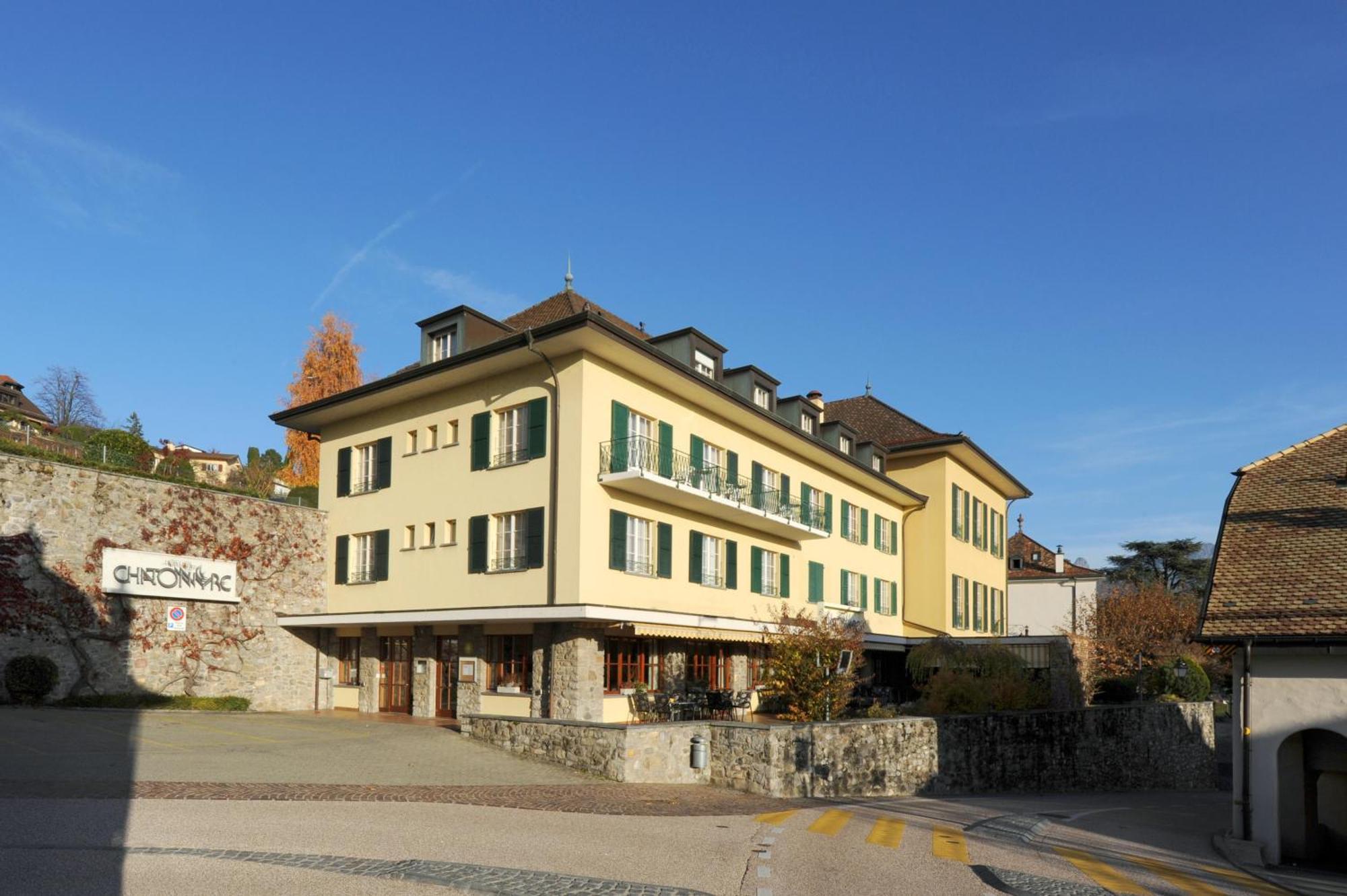 Chatonneyre Hotel & Restaurant Vevey Bagian luar foto